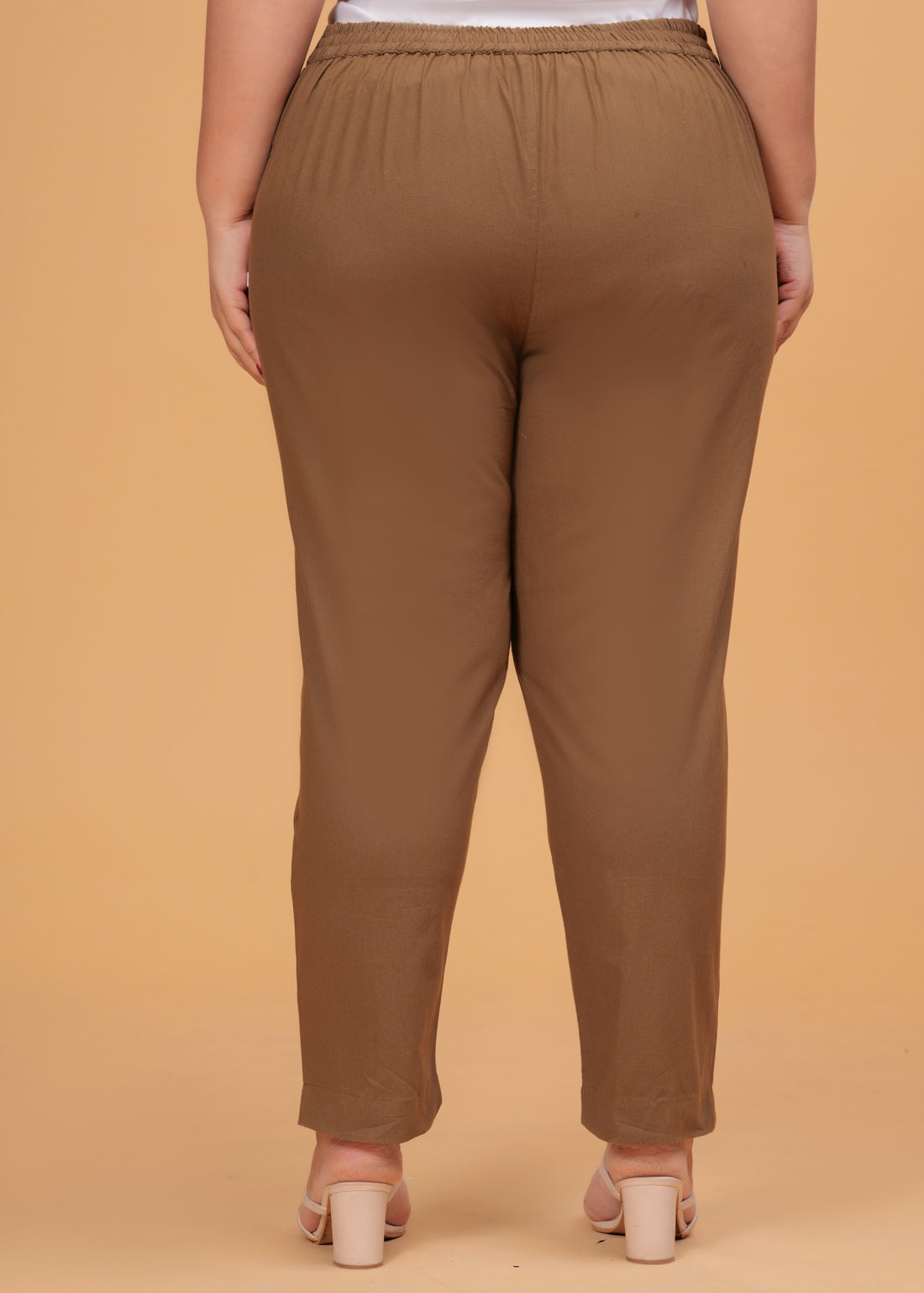 Coffee Brown Cotton Pant