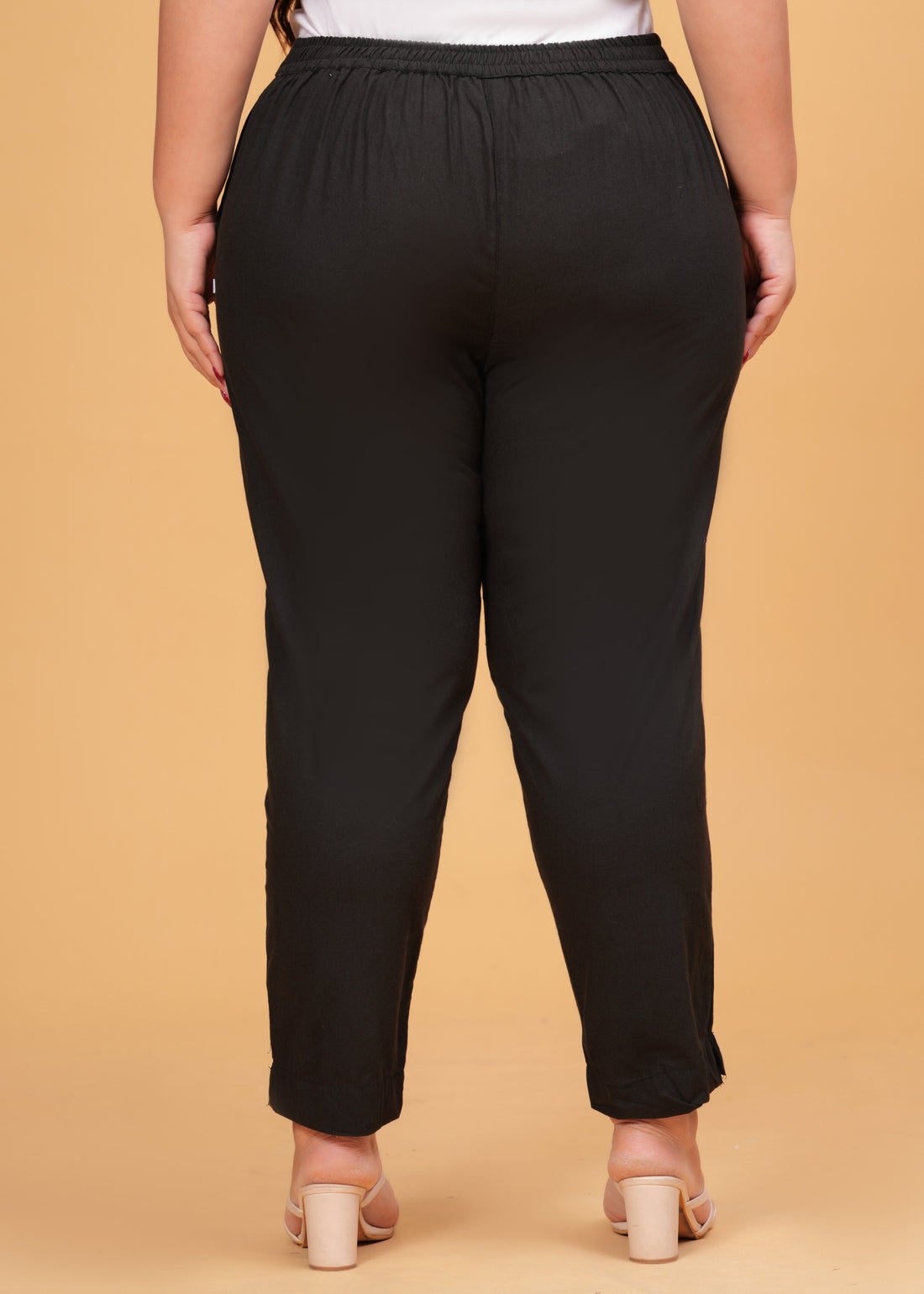 Black Cotton Pant