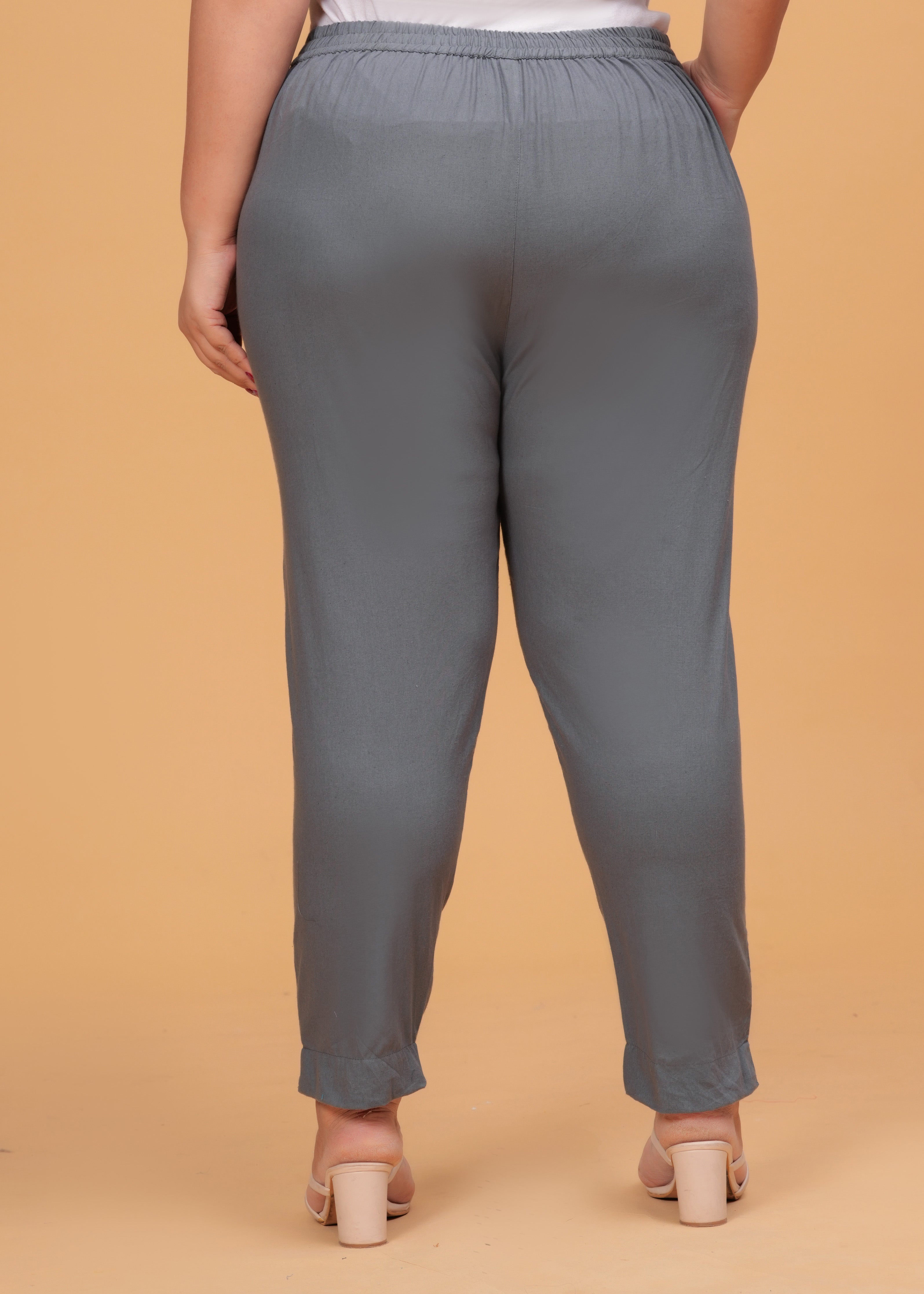 Grey Cotton Pant